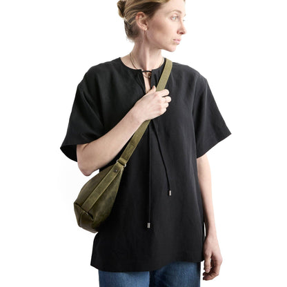 The Cooper Duffle Leather Purse | Rough & Tumble
