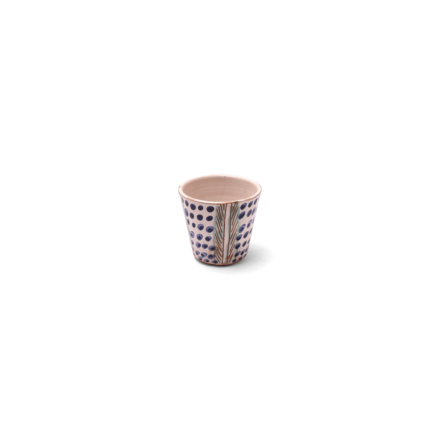 KILIIM | Palm Strokes Espresso Ceramic Cup