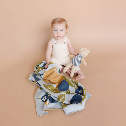 Plush Bear Bee Baby Kids Organic Toy Spring Summer Gift