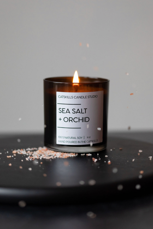 Catskills Candle Studio | Sea Salt + Orchid