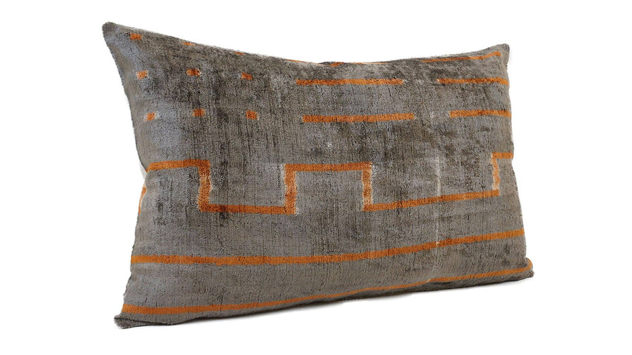 IKAT SILK/VELVET PILLOW | 16