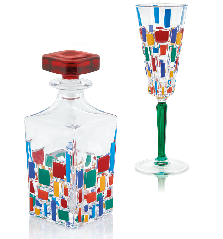 Etna Decanter Venetian Crystal Glass