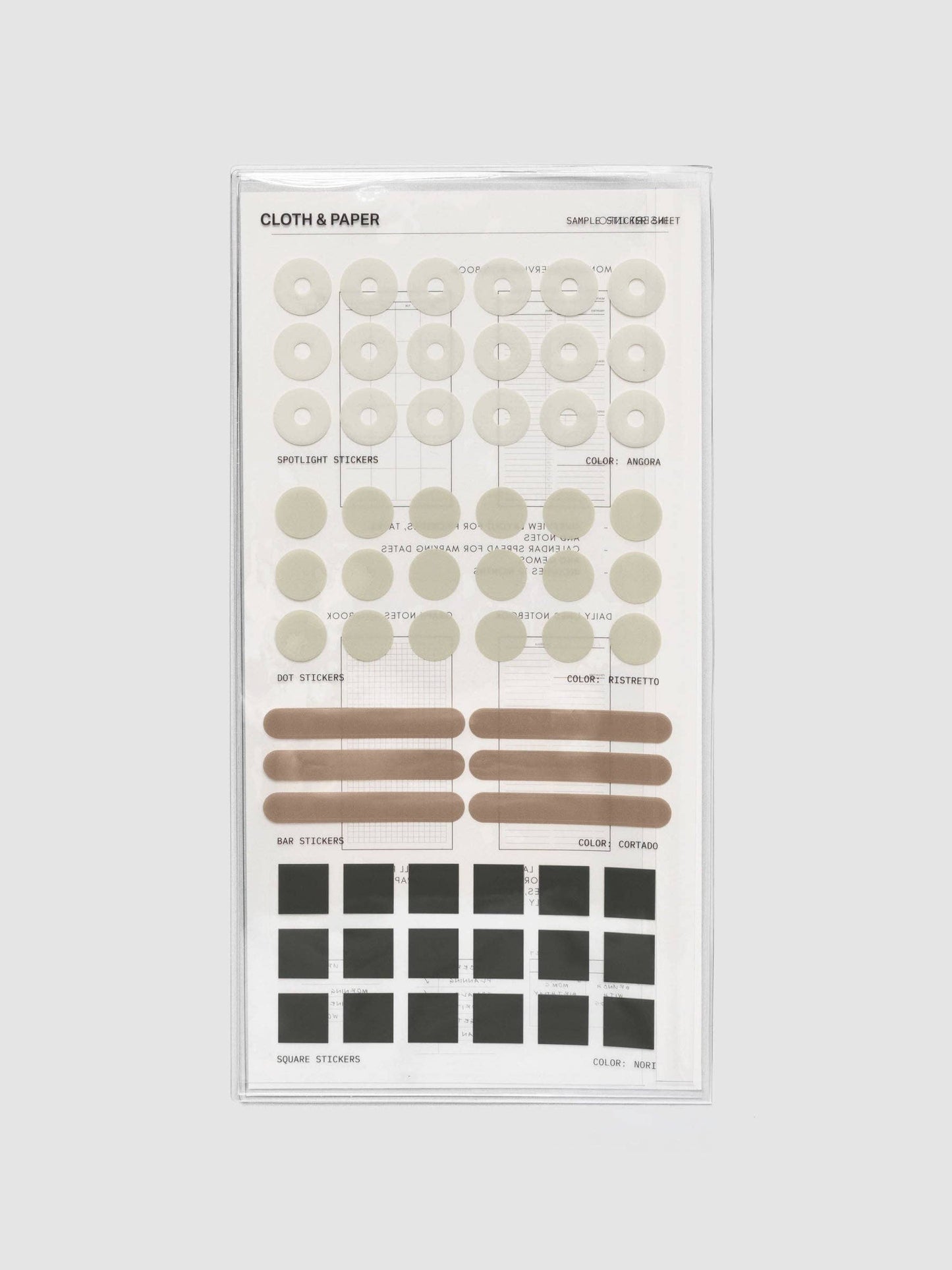 Travel Notebook Set | A5 Slim w/ 3 extra inserts