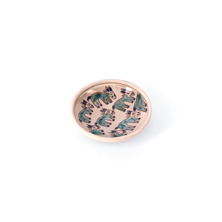 KILIIM | Donkey Pasture Ceramic Mini Plate