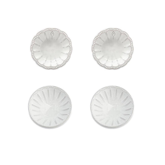 Bella Bianca Assorted Dipping Bowl Set of 4