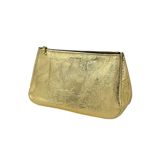 TRACEY TANNER | Foil Gold Leaf Fatty Pouch
