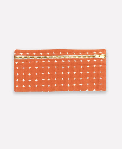 Cross-Stitch Pencil Case: Berry
