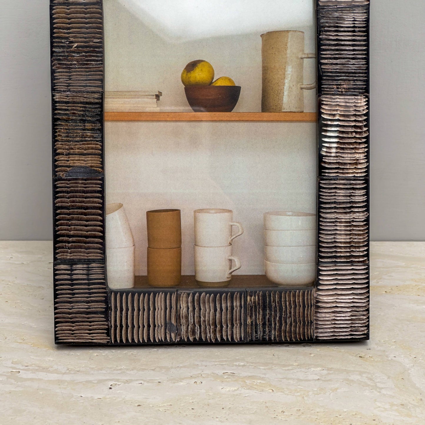 Resin Genuine Horn Photo Frame 5x7