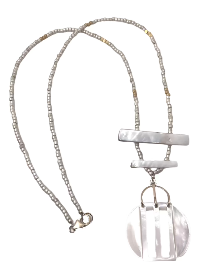 JADEWATER DESIGN | Antique Buckle Pendant Necklace