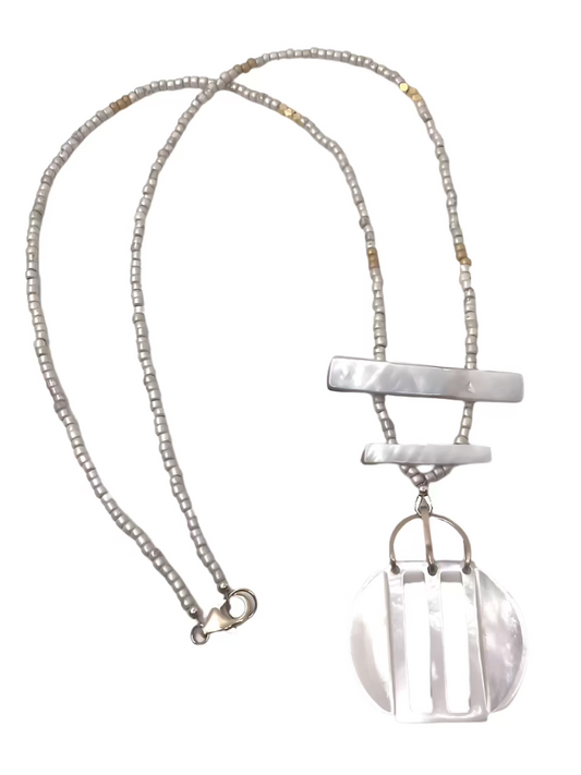 JADEWATER DESIGN | Antique Buckle Pendant Necklace