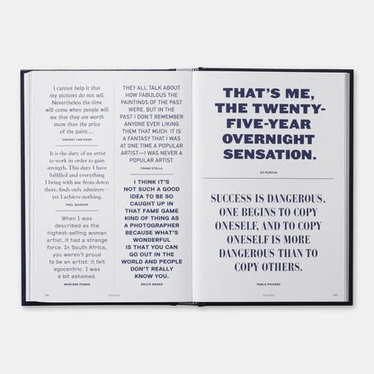 Art Is The Highest Form Of Hope & Other Quotes By Artists