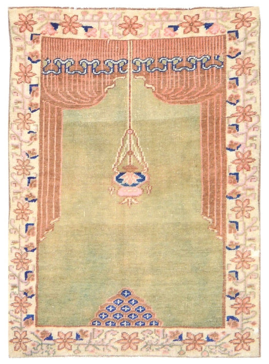 Vintage Turkish Anatolian 3' X 4'1"