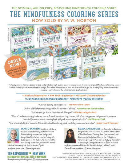 The Mindfulness Coloring Book: Paperback