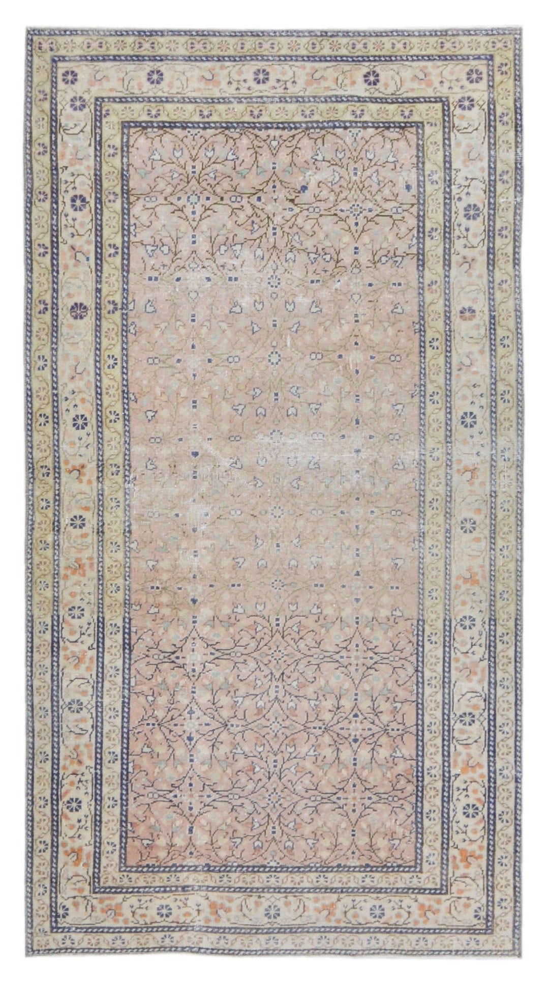 Vintage Persian Tabriz 3' 4" X 6' 2"