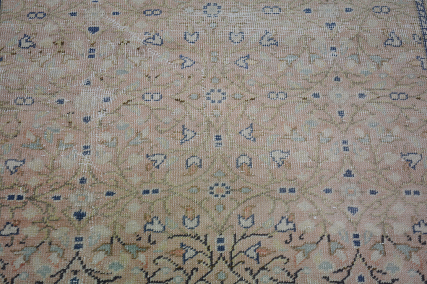 Vintage Persian Tabriz 3' 4" X 6' 2"