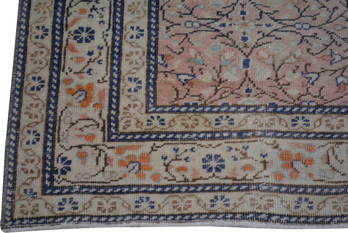 Vintage Persian Tabriz 3' 4" X 6' 2"