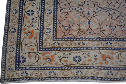 Vintage Persian Tabriz 3' 4" X 6' 2"