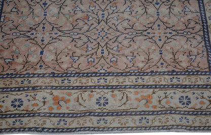 Vintage Persian Tabriz 3' 4" X 6' 2"
