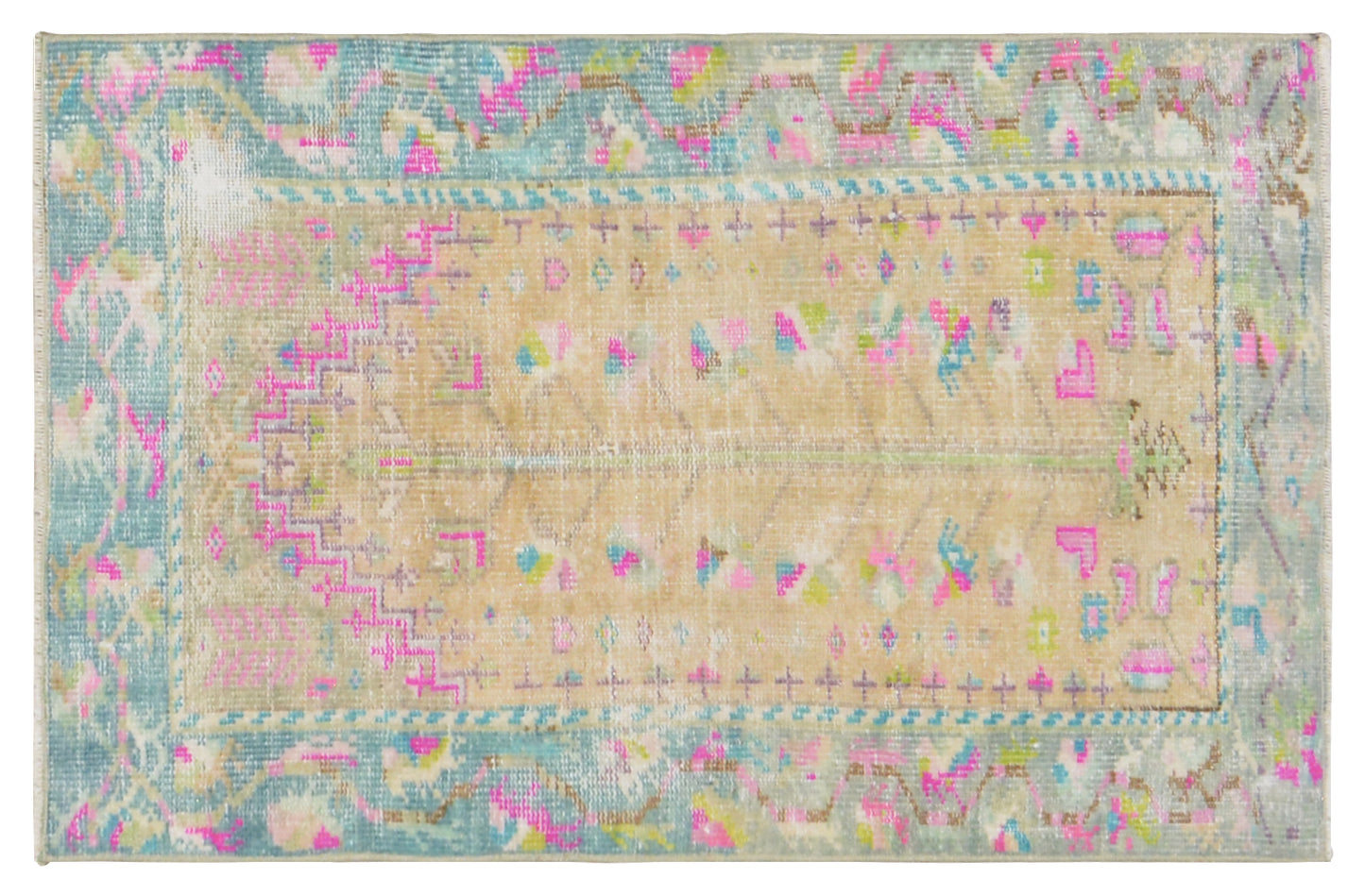 Vintage Turkish Anatolian 2' 5" x 3' 10"