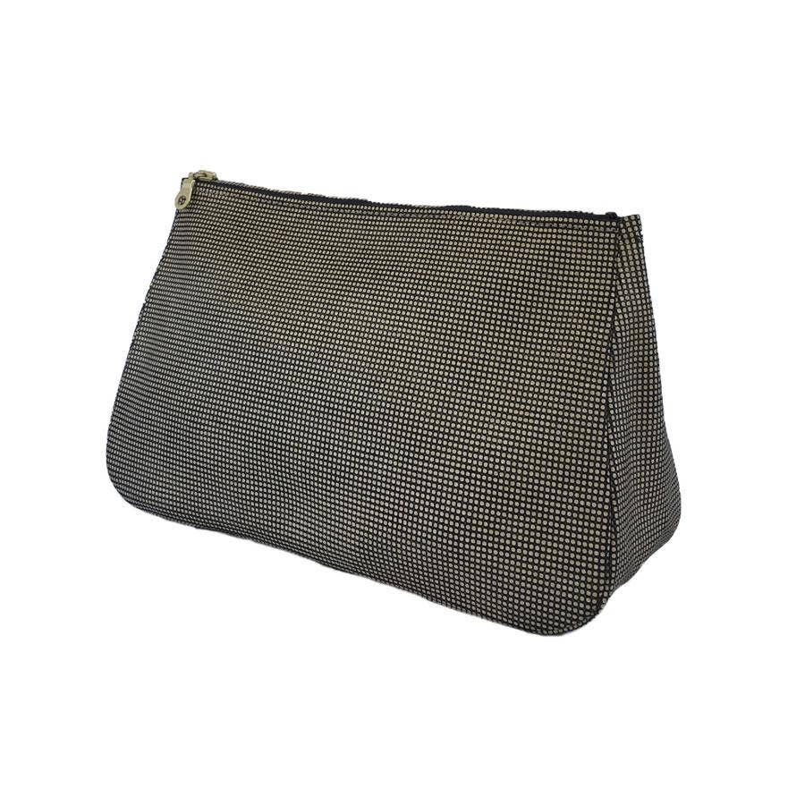 TRACEY TANNER | Large Fatty Pouch - Metallic Distress Navy/Black