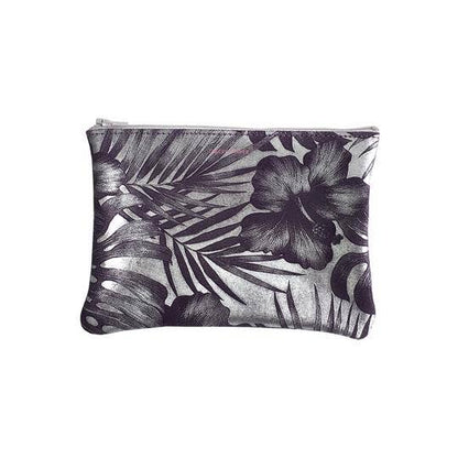Medium Zip Pouch: Candy Patent Turquoise