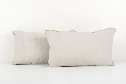 Silk Ikat Eye Velvet Pillow | 15" x 24"
