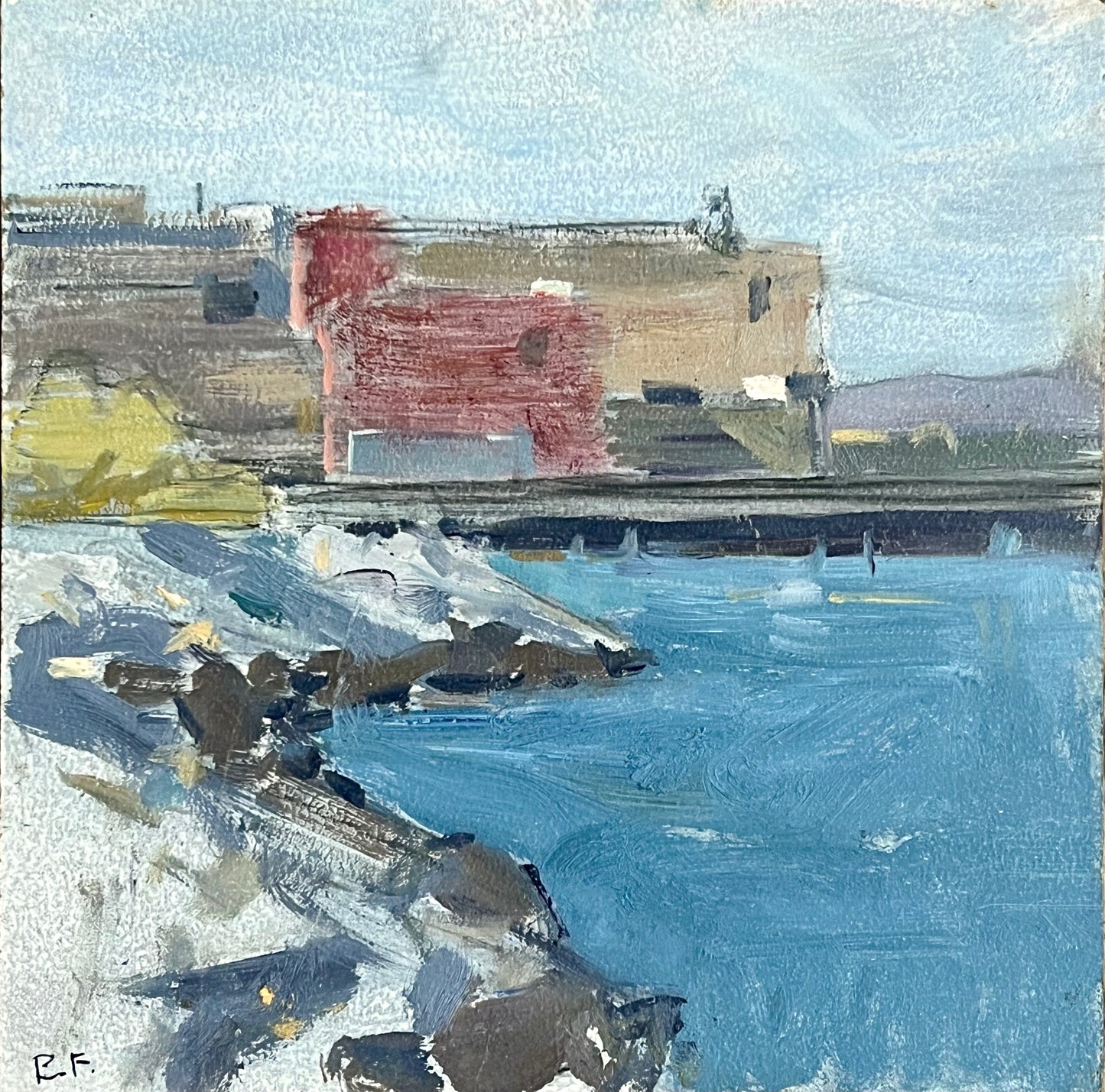 View of Staten Island by Brooks Frederick