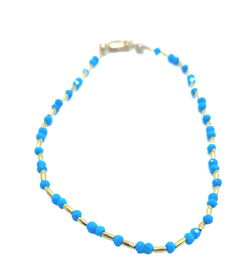 DEBBIE FISHER | Turquoise and Gold Vermeil Bracelet