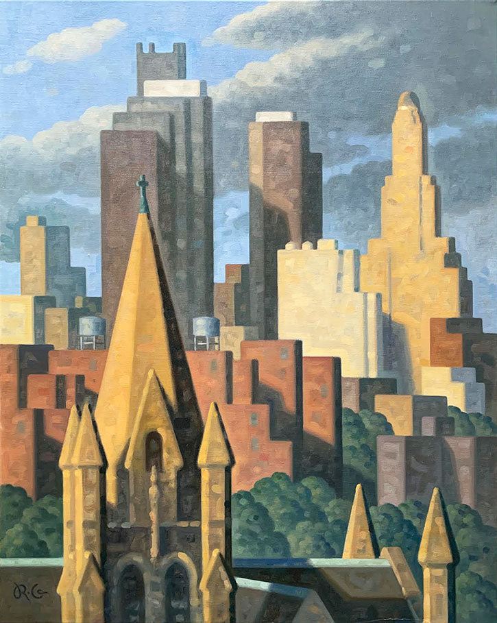 St. Agnes, Afternoon by Robert Goldstrom