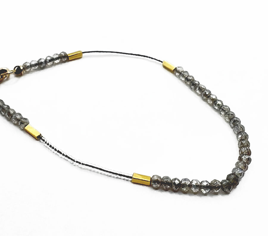 Debbie Fisher | Mystic Labradorite with Gold Bracelet