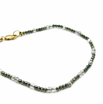 Debbie Fisher | Pyrite & Quartz Bracelet