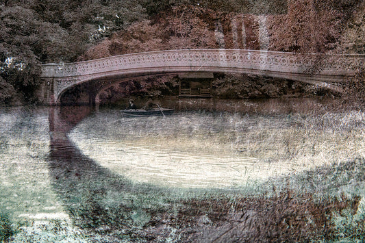 Bow Bridge Shadowcast,  Framed by Scott Farrell