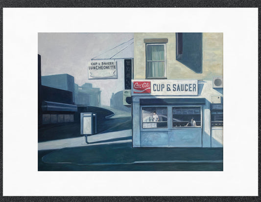 Cup and Saucer, Print by Rick Secen