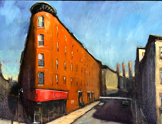 North Eastern Industrial Town by Pete Sinjin
