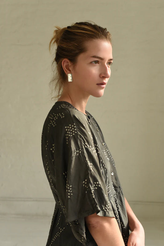 8.6.4 | Sterling Silver Rectangle Studs
