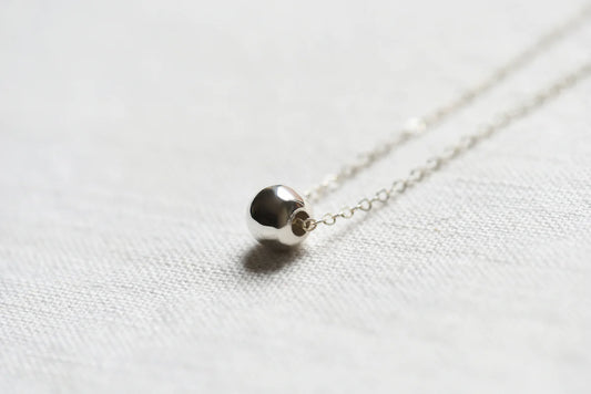 8.6.4 | Sterling Silver Sphere Necklace