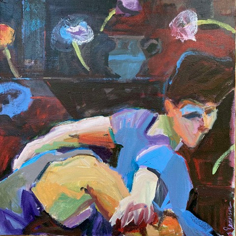 DOMESTIC DANCE, Framed by Janet Pedersen