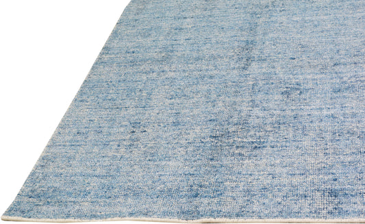 Modern Teal Rug - 6' x 9'