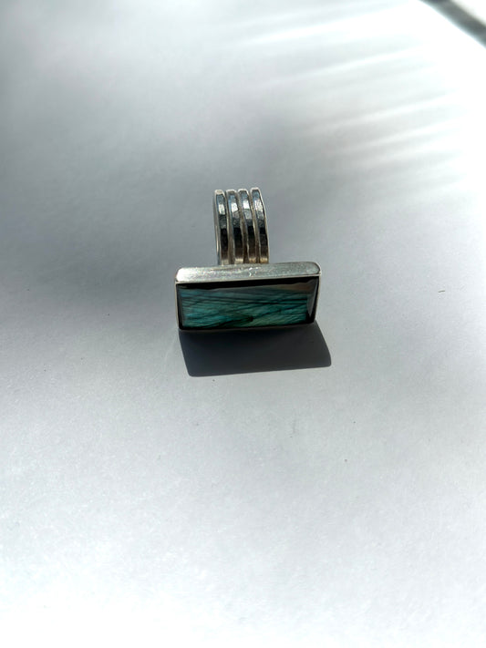 SONJA FRIES | Sterling Silver Labradorite Ring