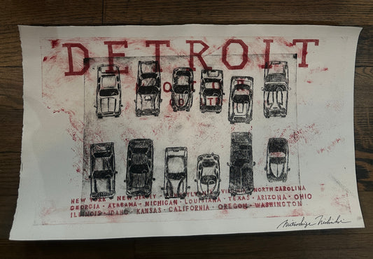 Detroit Motor States by Mitsushige Nishiwaki