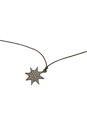 MARGARET SOLOW | Star Pavé Diamond Necklace