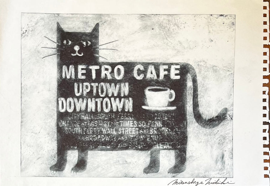 Mitsushige Nishiwaki | Metro Cafe Cat