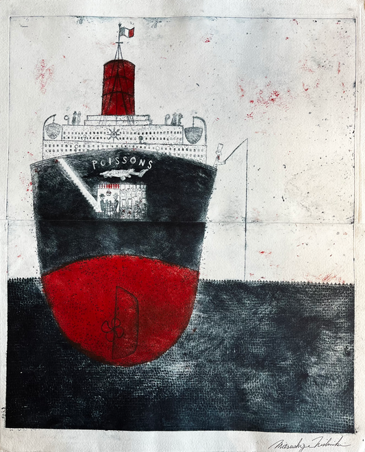 Poisson's Dining Ship by Mitsushige Nishiwaki