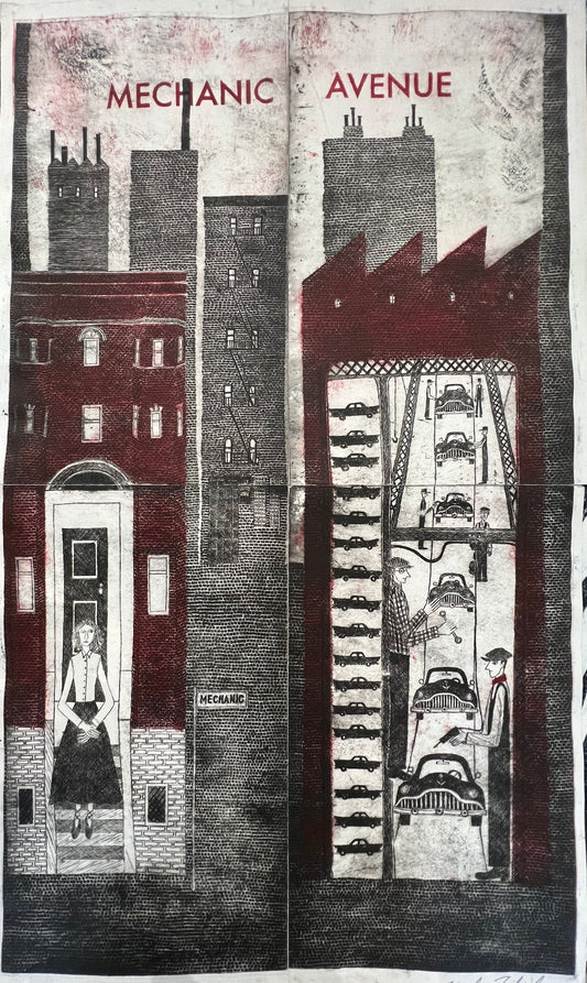 Mechanic Avenue by Mitsushige Nishiwaki