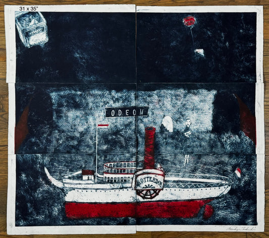 Odeon Ship in Rotterdam by Mitsushige Nishiwaki
