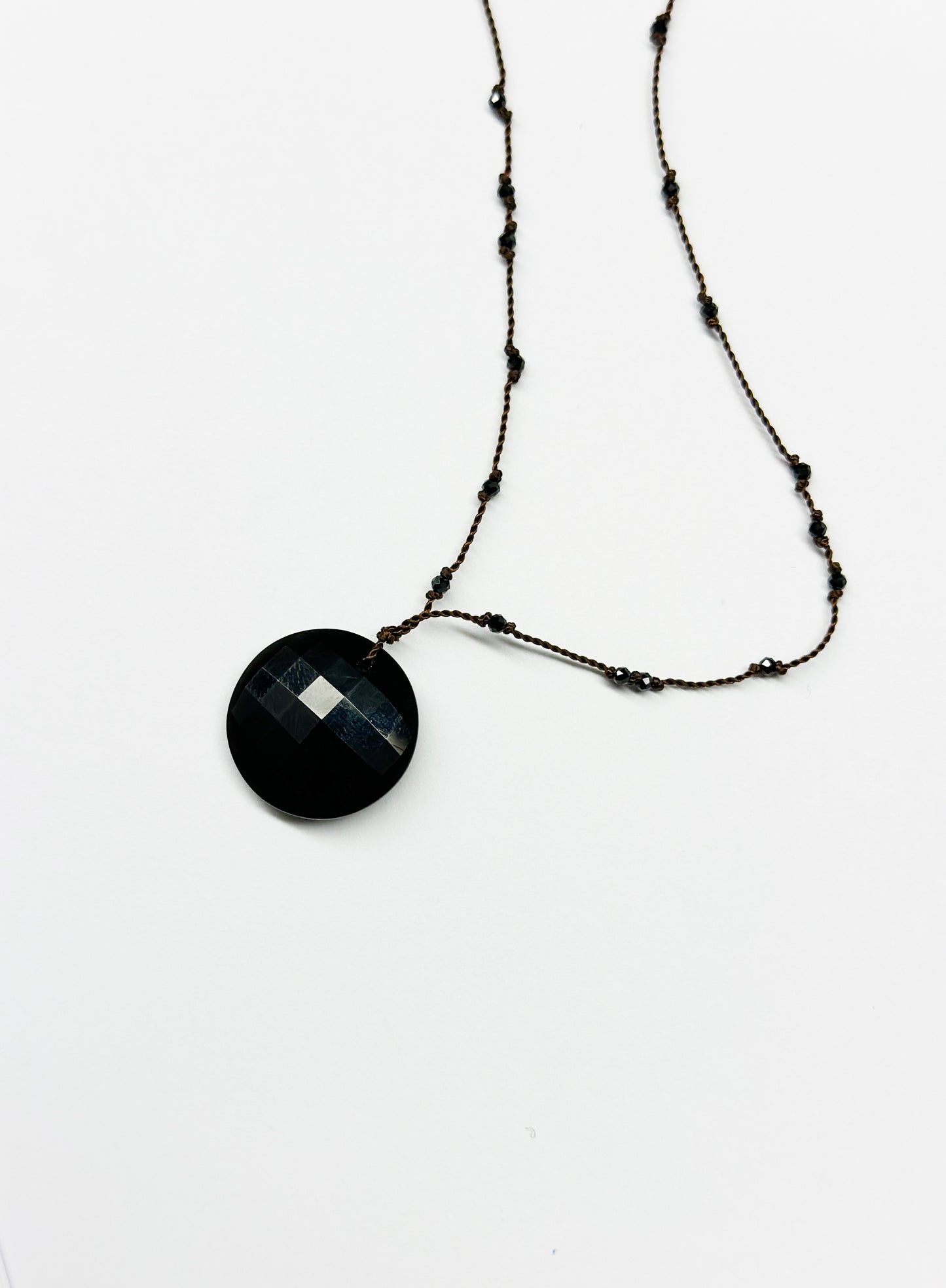 MARGARET SOLOW | Obsidian Necklace