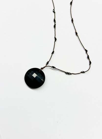 MARGARET SOLOW | Obsidian Necklace