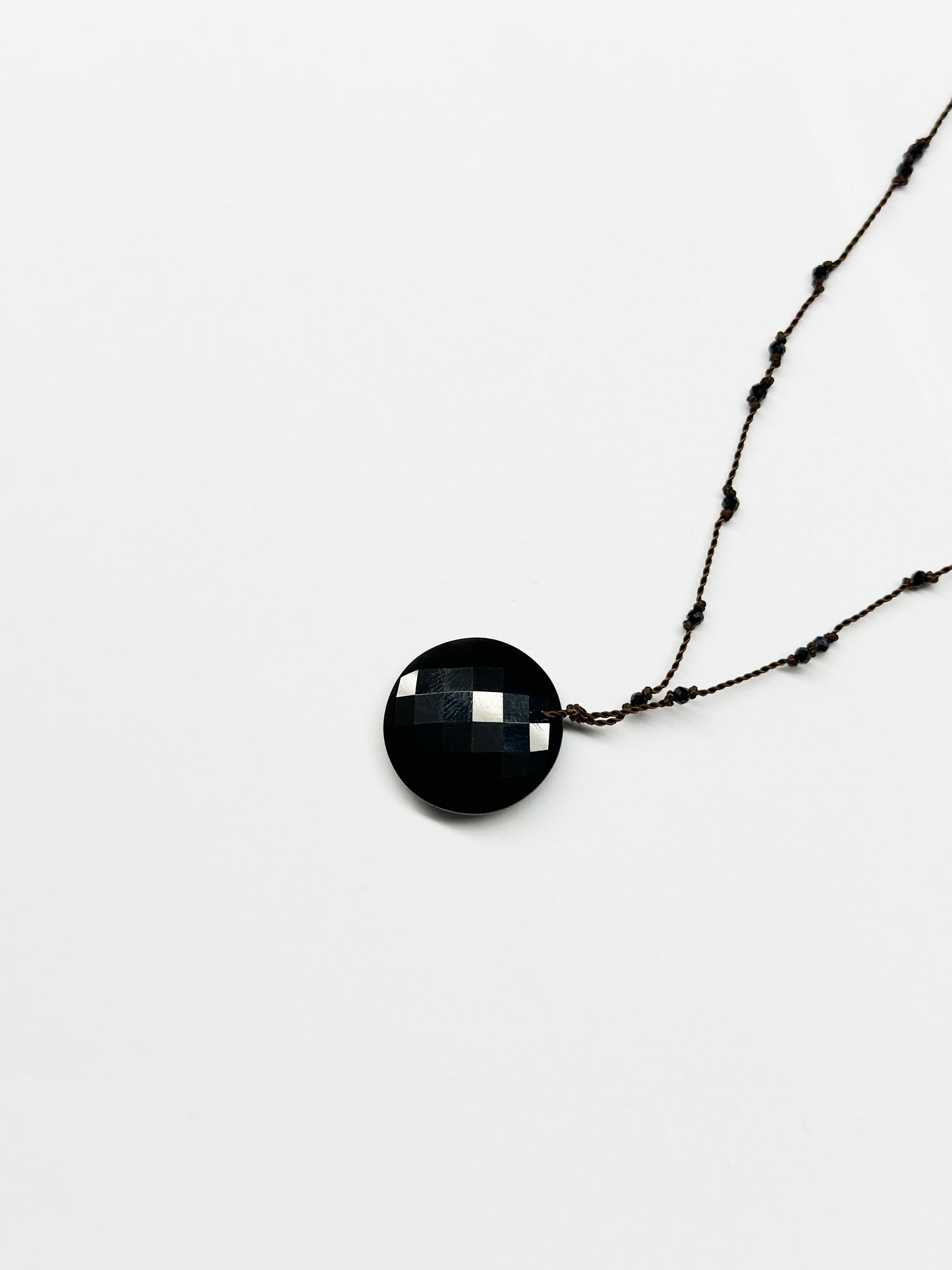 MARGARET SOLOW | Obsidian Necklace