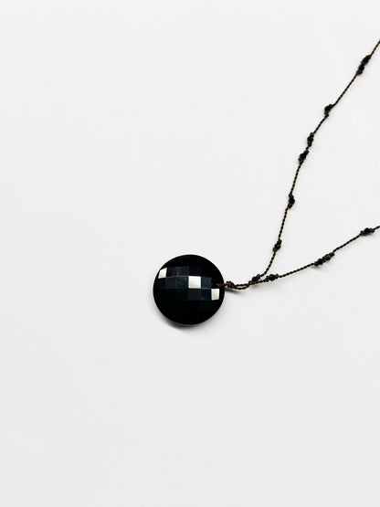 MARGARET SOLOW | Obsidian Necklace