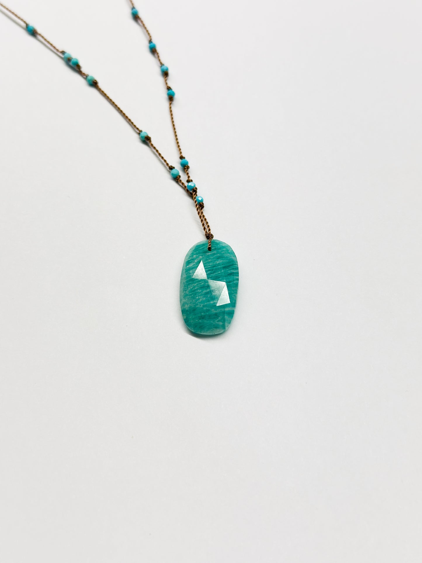 MARGARET SOLOW | Amazonite & Turquoise Necklace